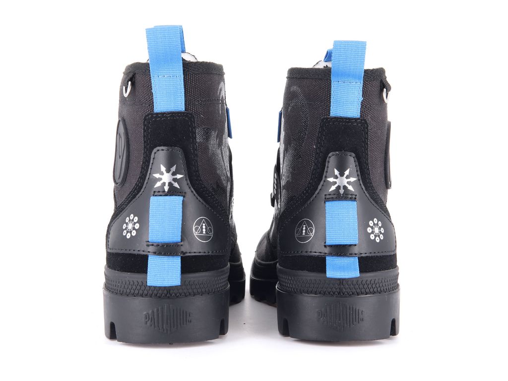 Palladium Pampa X Destiny Bot Çocuk Siyah | 75839XINH