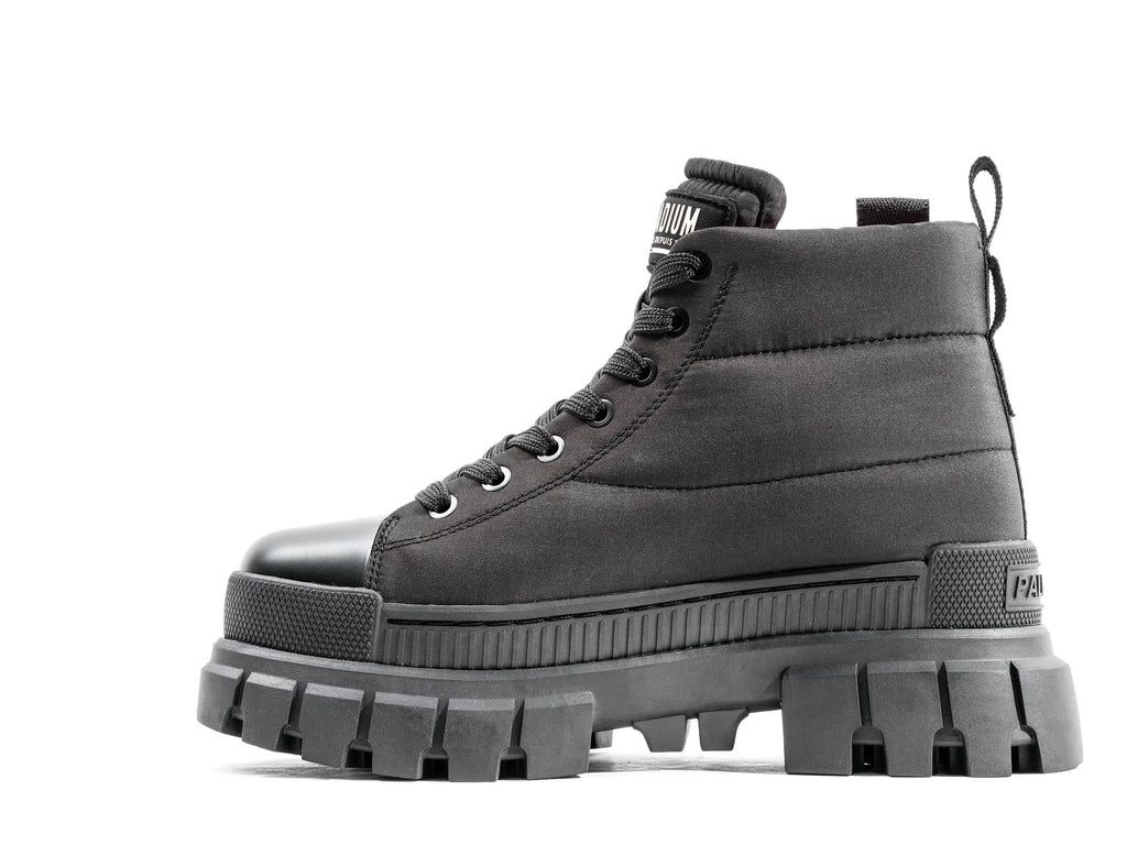 Palladium Revolt Boot Overcush Bot Kadın Siyah Siyah | 72503HNWD