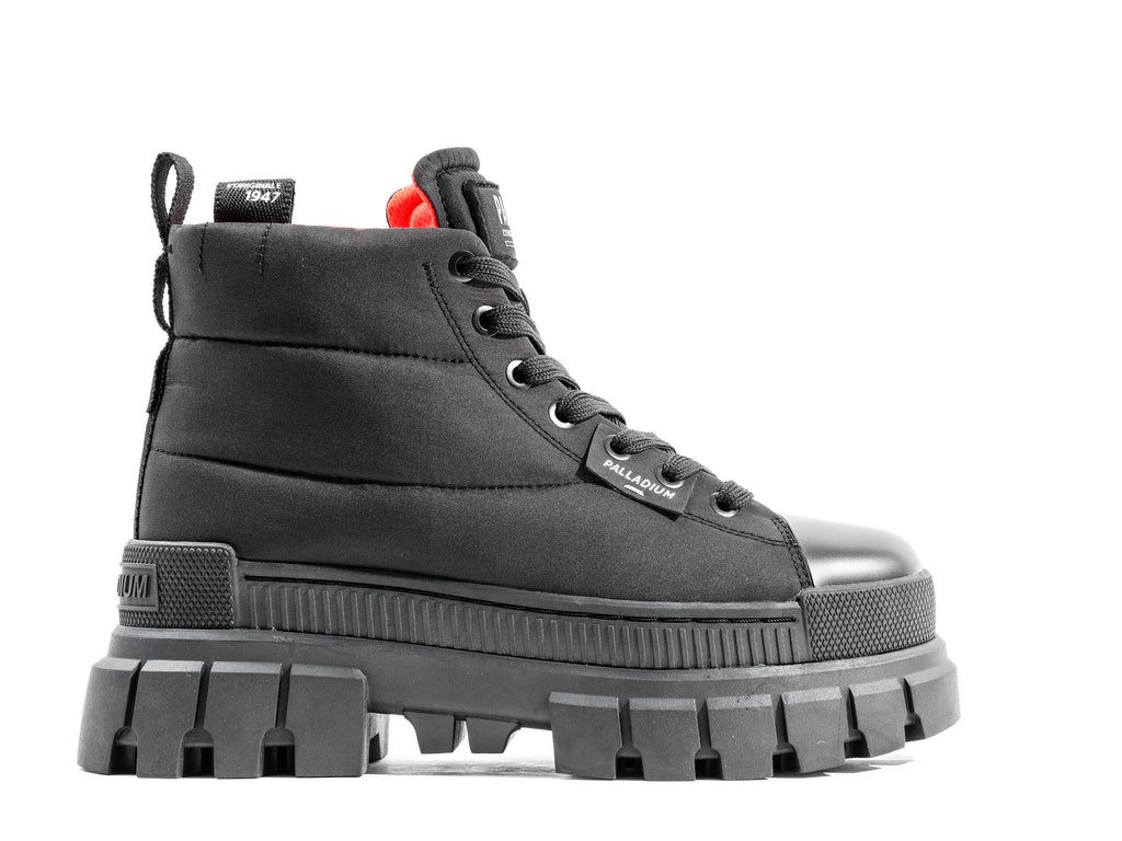 Palladium Revolt Boot Overcush Bot Kadın Siyah Siyah | 72503HNWD