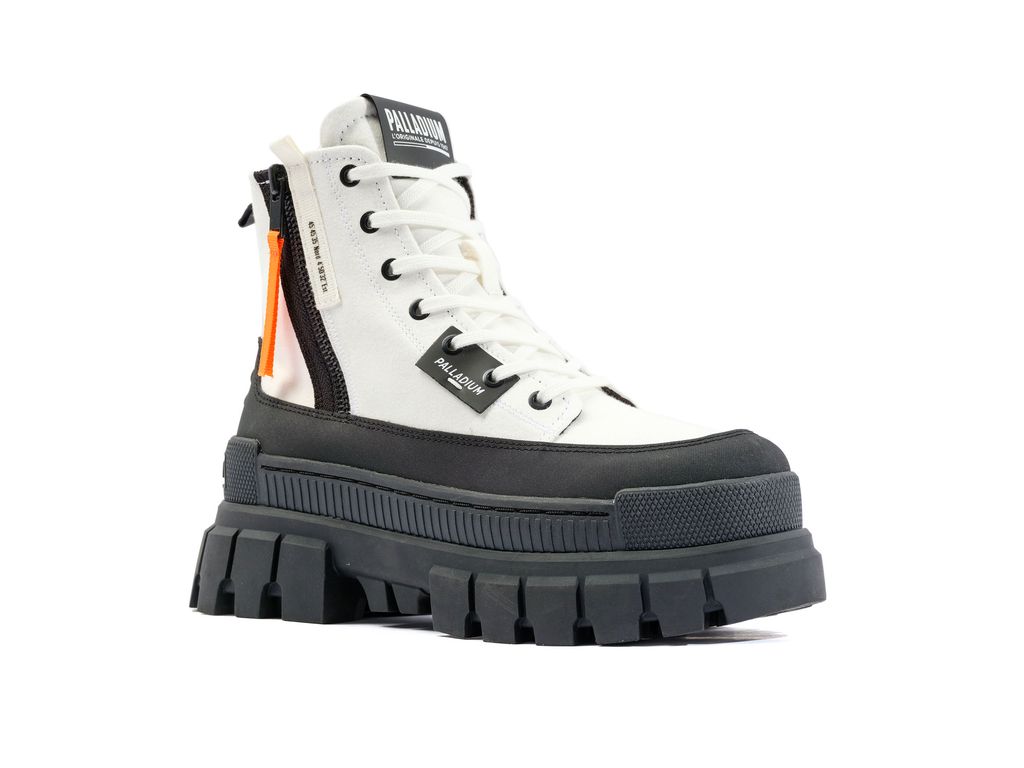 Palladium Revolt Boot Zip Tx Bot Kadın Beyaz | 36807TFAC