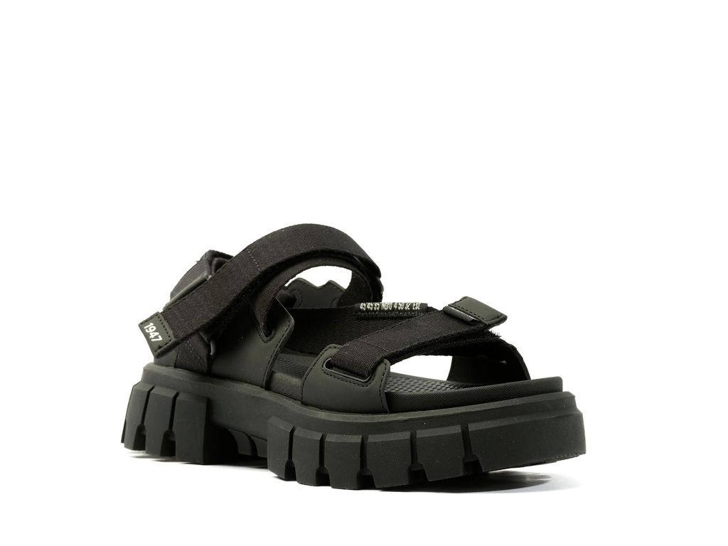 Palladium Revolt Sandal Mono Sandalet Kadın Siyah | 38109UELM