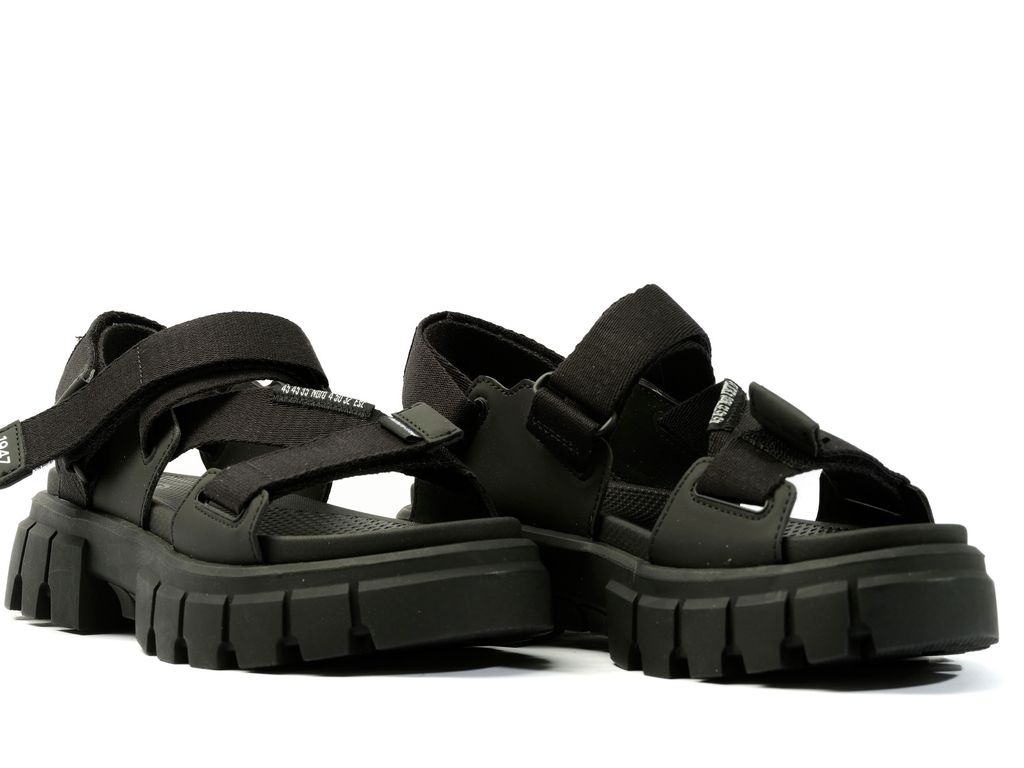 Palladium Revolt Sandal Mono Sandalet Kadın Siyah | 38109UELM