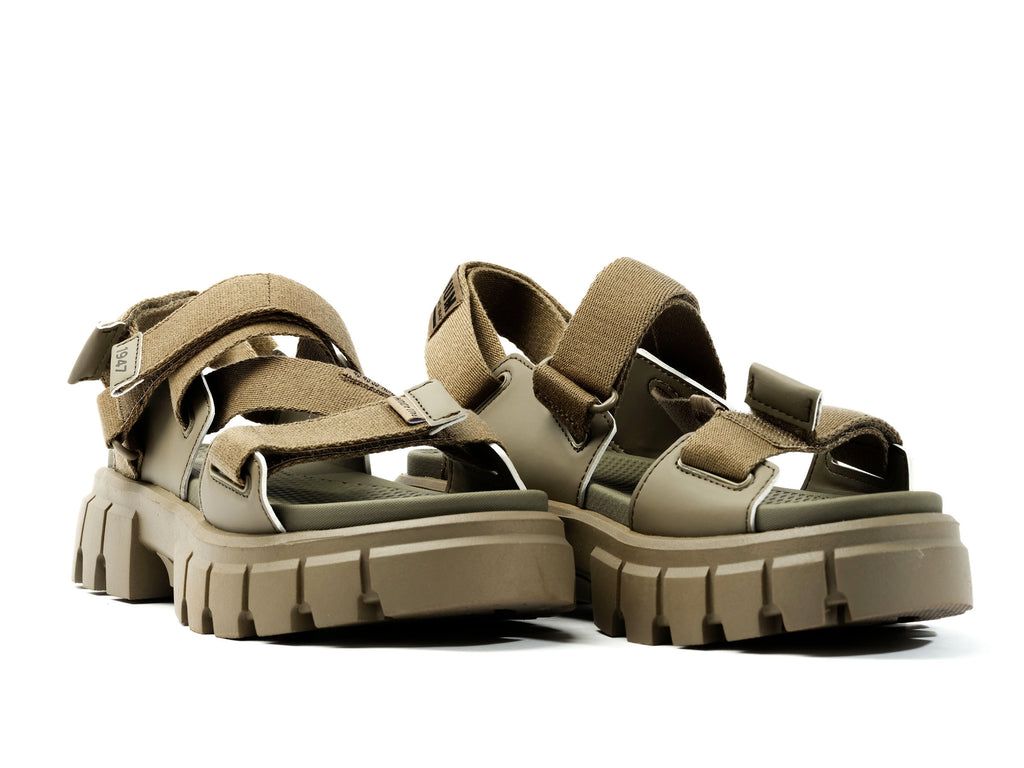 Palladium Revolt Sandal Mono Sandalet Kadın Yeşil | 27368LGRV